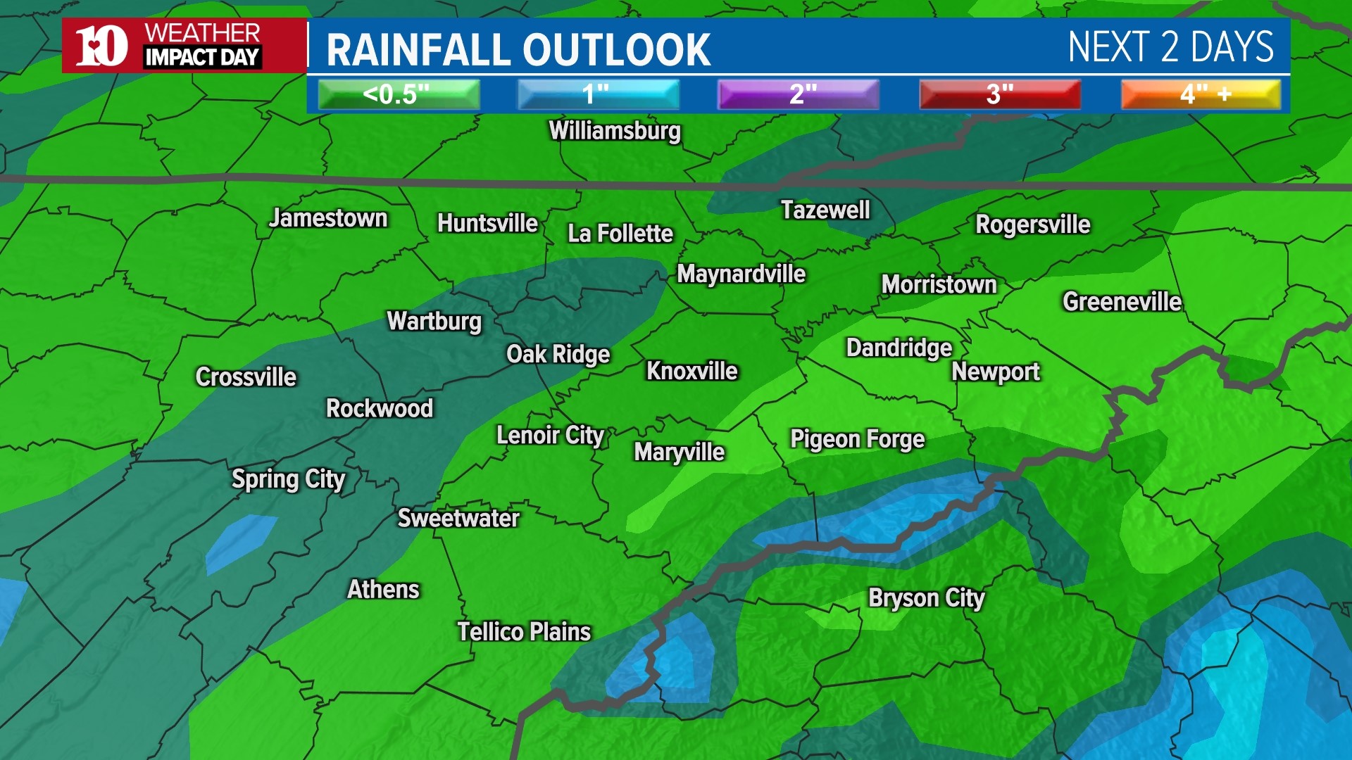 More wind and rain expected in East Tennessee on Friday | wbir.com