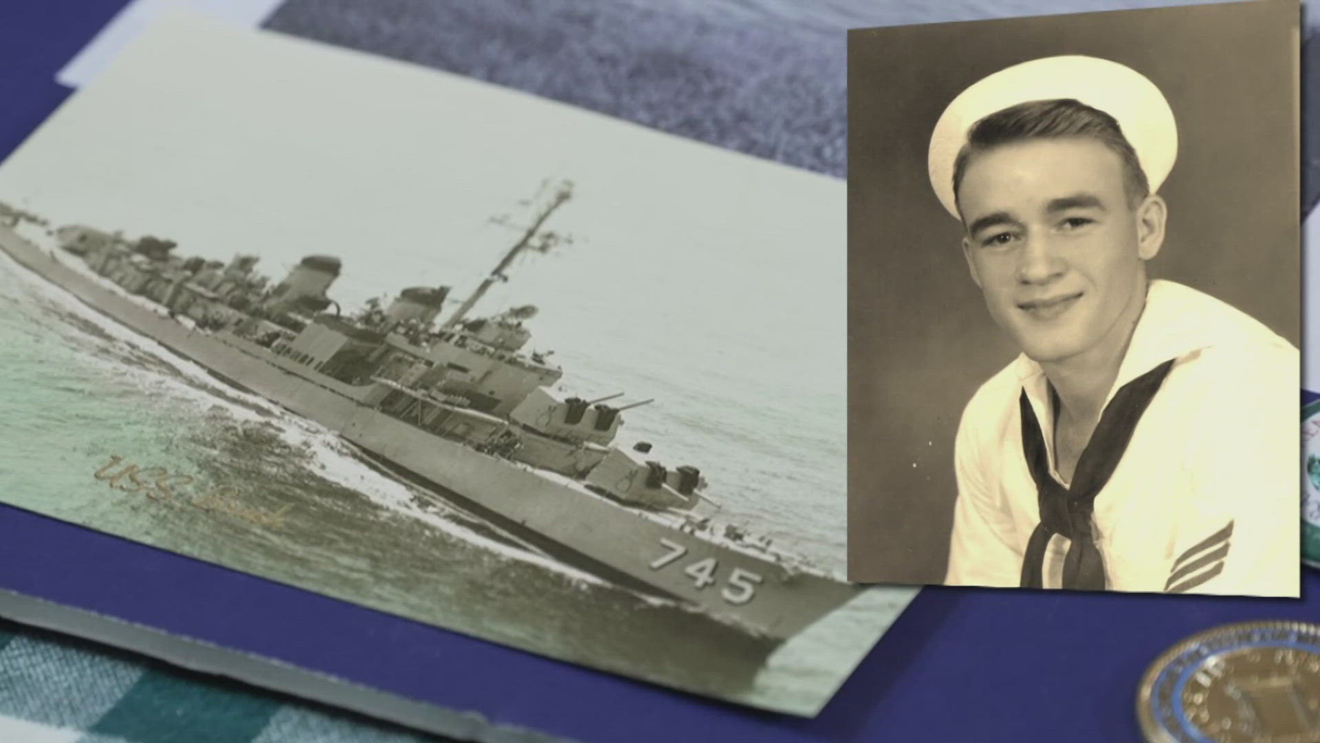 A dramatic sea story helped shape the life of an East Tennessee veteran who calls himself one lucky sailor.