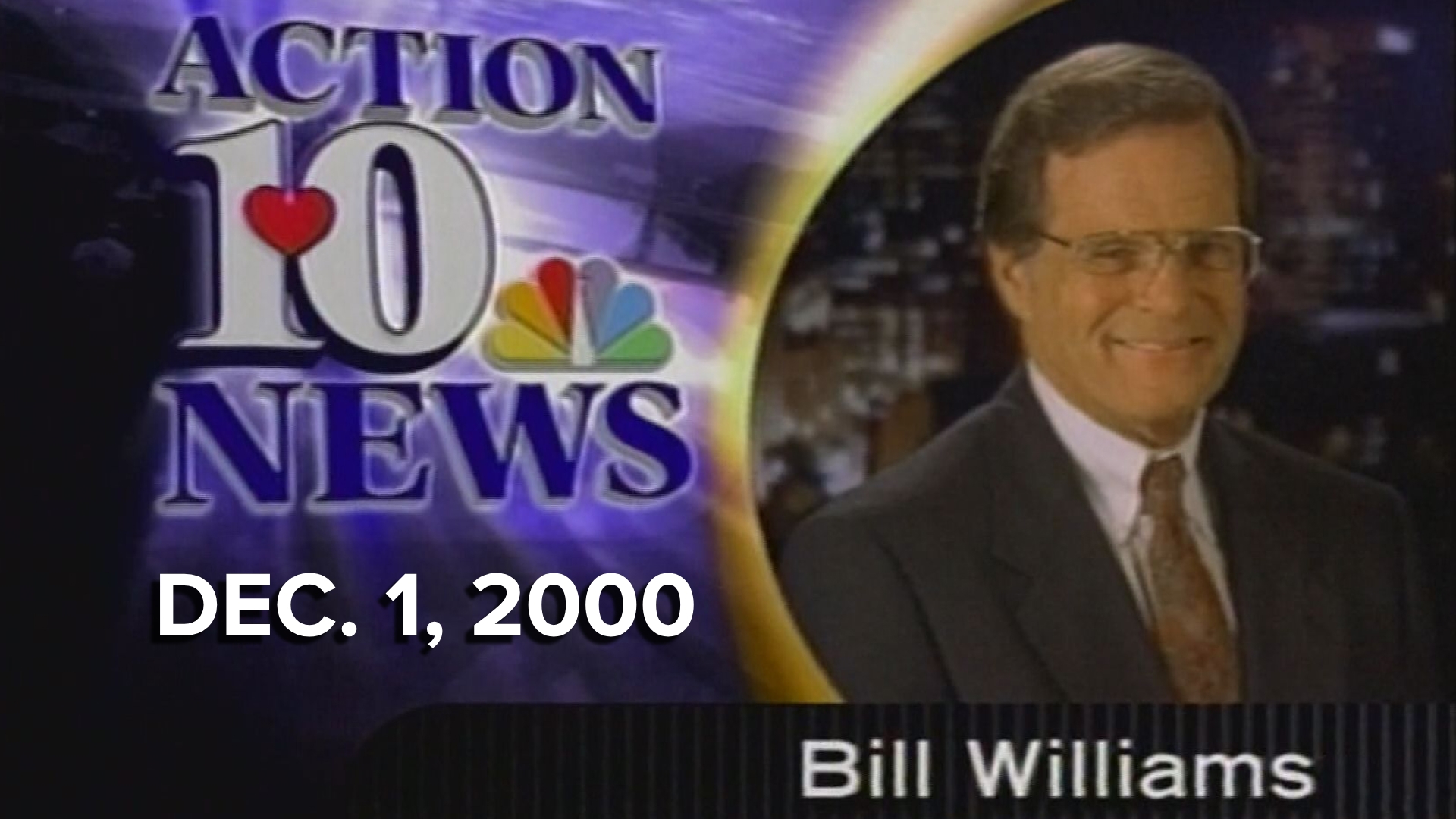 Bill Williams began working for WBIR in 1977. On Dec. 1, 2000, he retired and anchored his last regular newscast. He returned to the desk for a brief period in 2006.