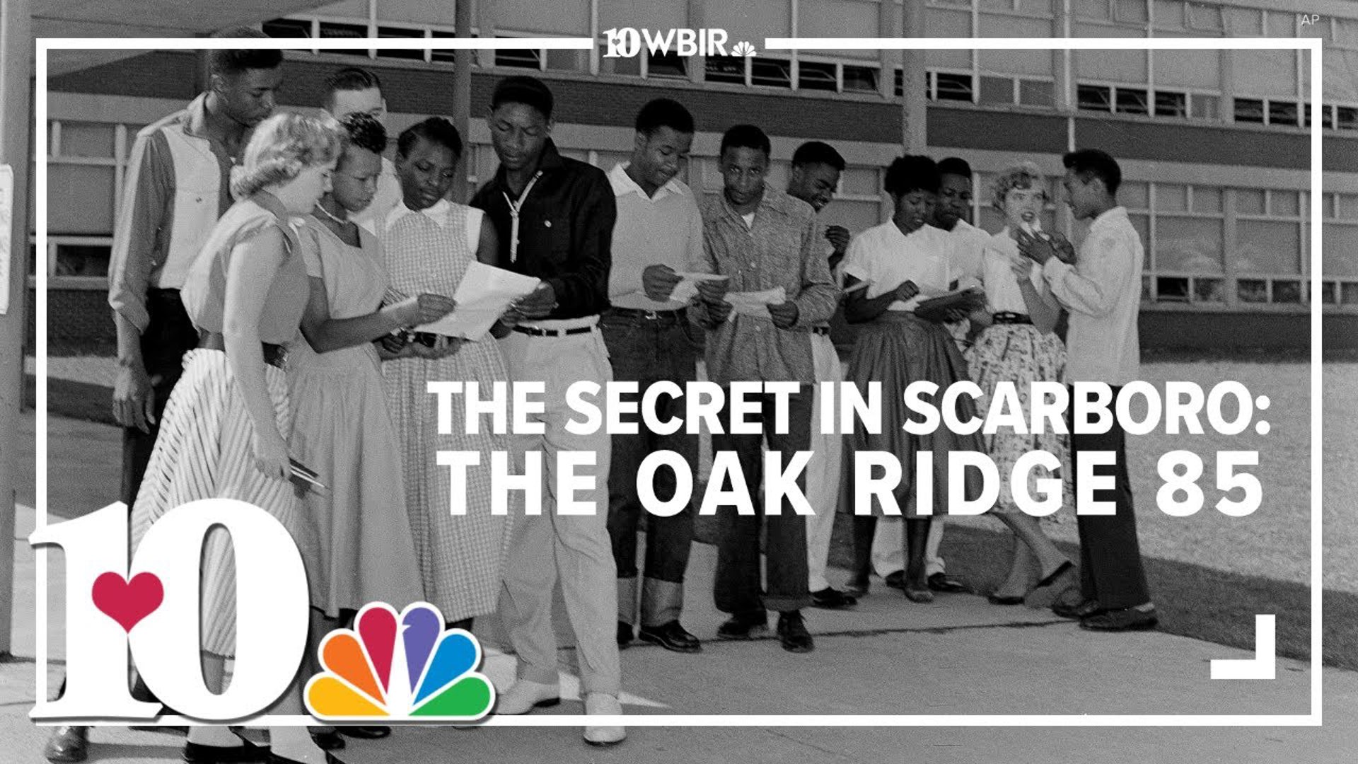 On Sept. 6, 1955, 85 Black students from the historic Scarboro community integrated Oak Ridge High School and Robertsville Junior High.