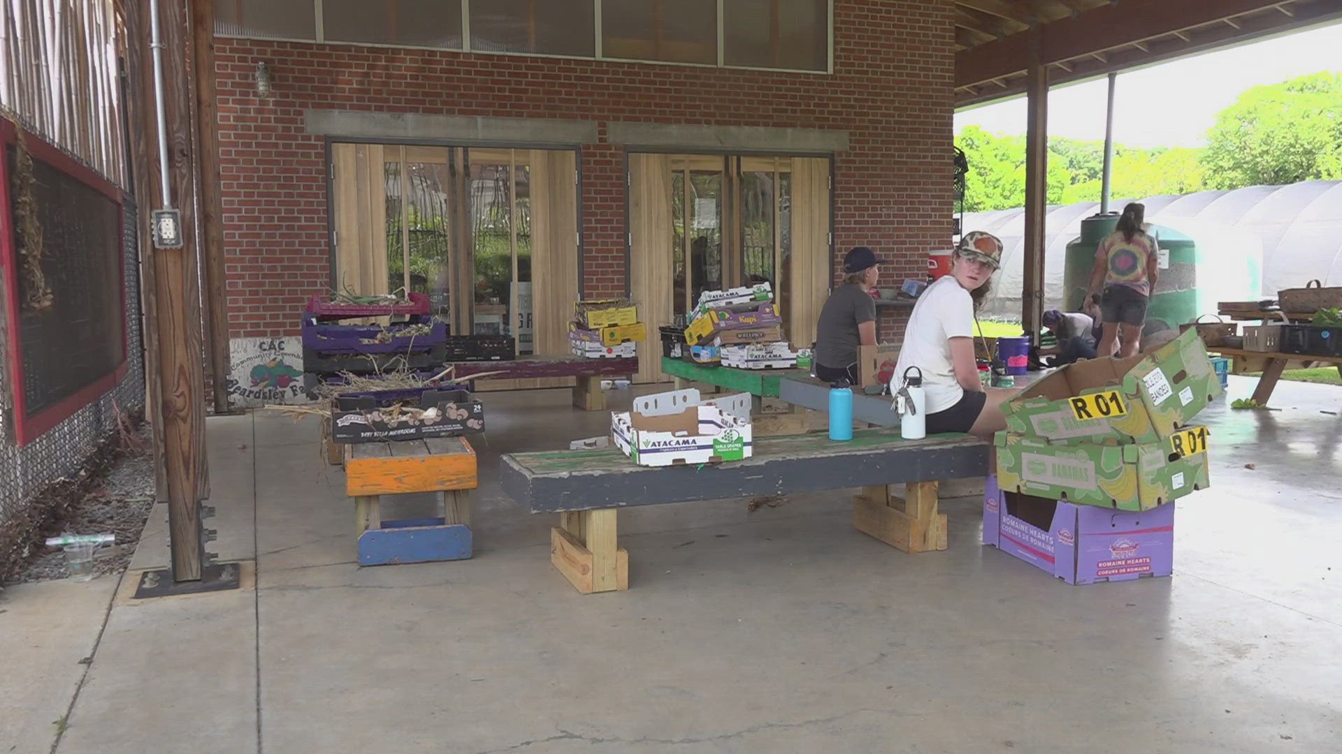 The nonprofit delivers produce to five local East Tennessee pantries.