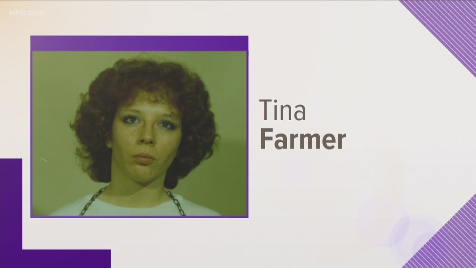 Tina Farmer was found dead along an East Tennessee interstate in 1985, but she remained missing and unidentified for more than three decades.  Her killer has not been caught.