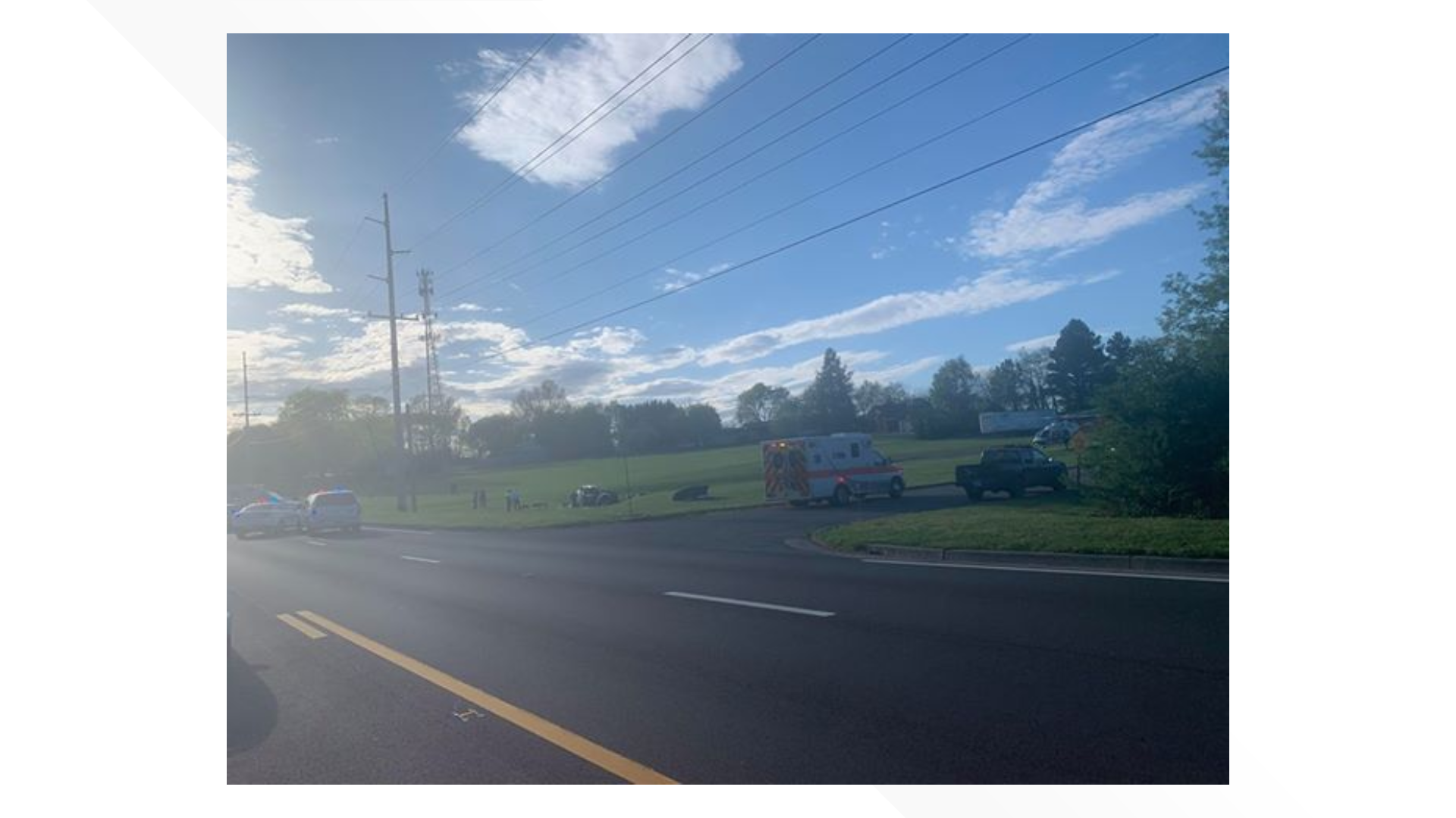 Three hospitalized after vehicle flipped off Highway 321 near Maryville ...