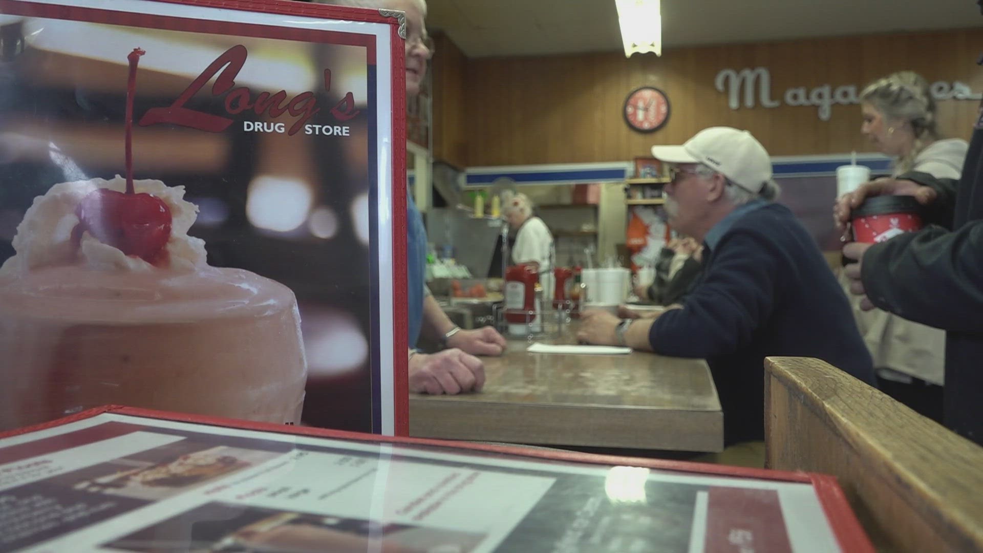 Throughout its history, Long's Drug Store hosted some of the state's most significant figures at its old-time soda fountain.