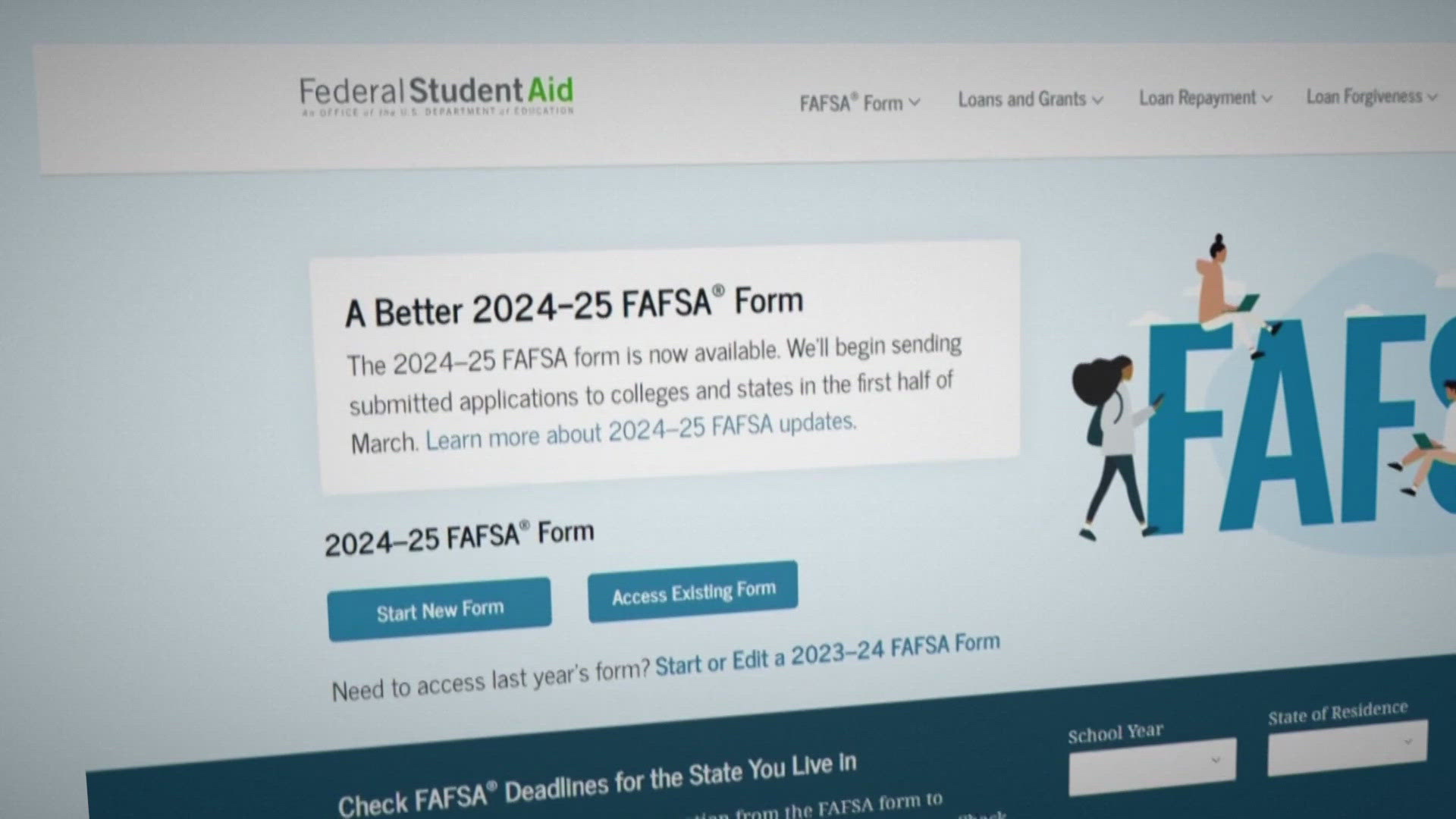 Wednesday, May 15 is the deadline for students to fill out their FAFSA (Free Application For Federal Student Aid).