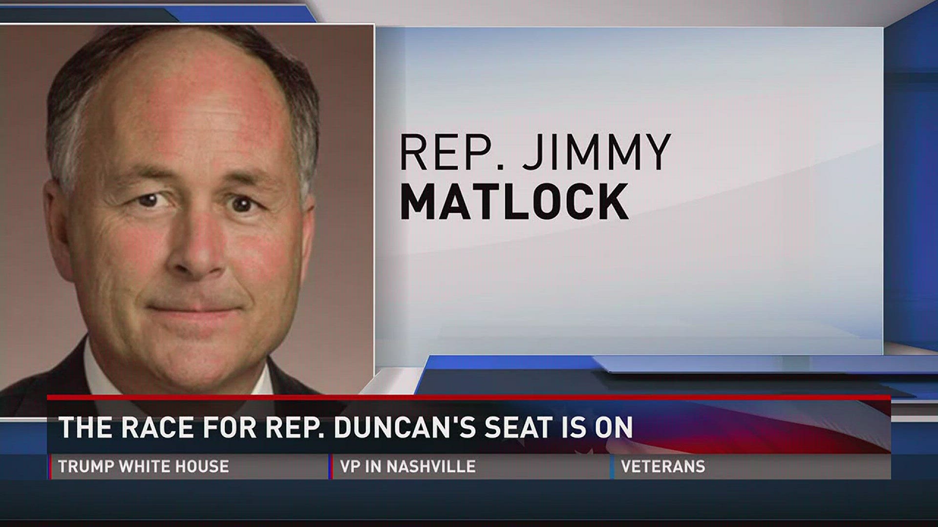 District 21 Representative Jimmy Matlock has announced his run for Congress.