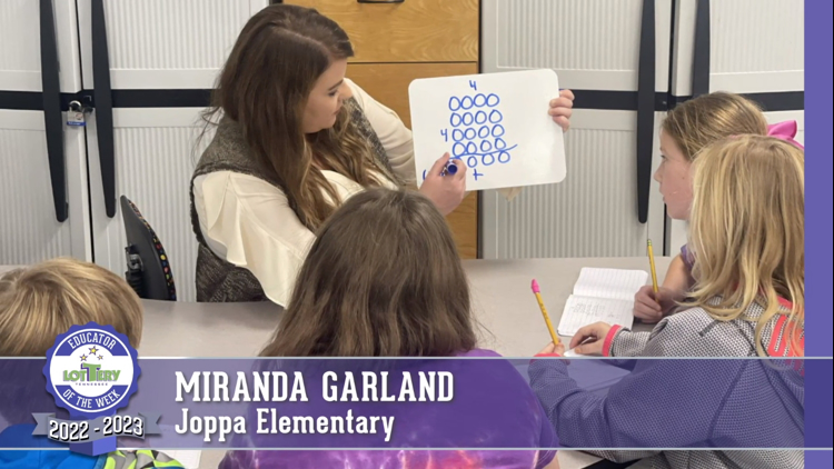Educator of the Week for 11/14 – Miranda Garland