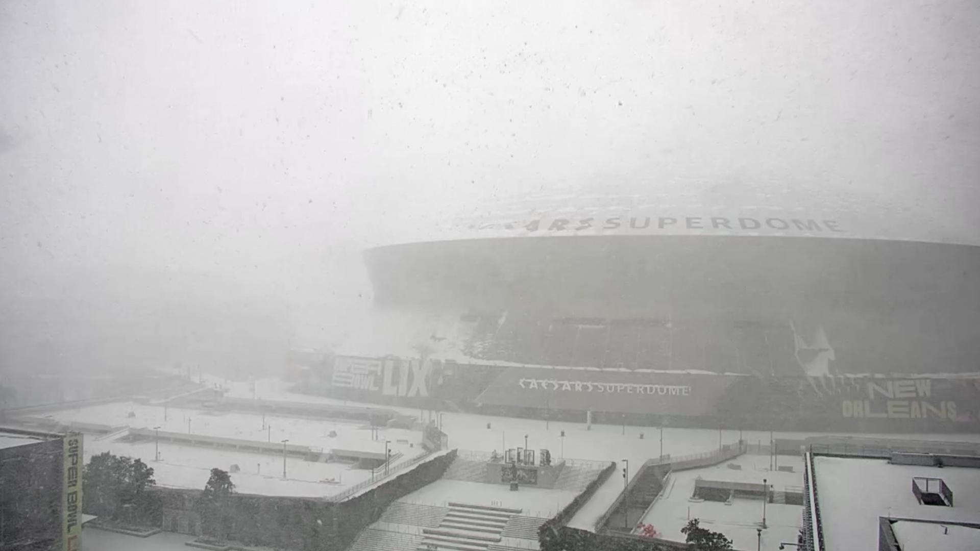 Rare winter storm brings heavy snow, sleet and ice to Gulf Coast | wbir.com