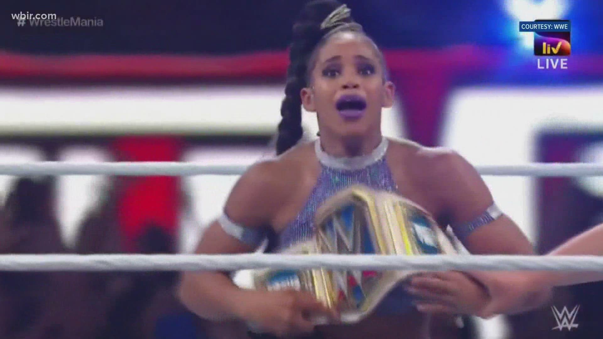 Belair won the award along with Sasha Banks. The pair became the first Black women to main event WrestleMania in 2021.