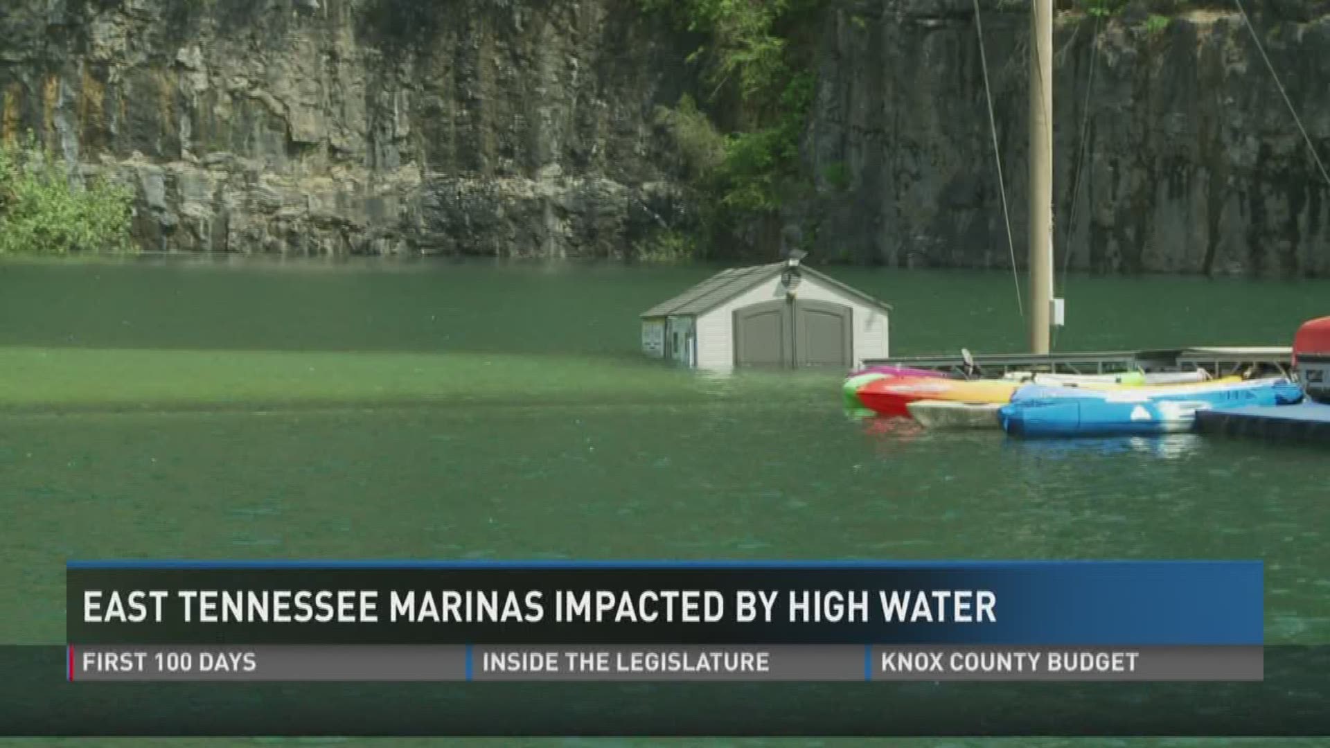 Boat and marina owners are impacted by high lake levels as Norris dam continues to spill.