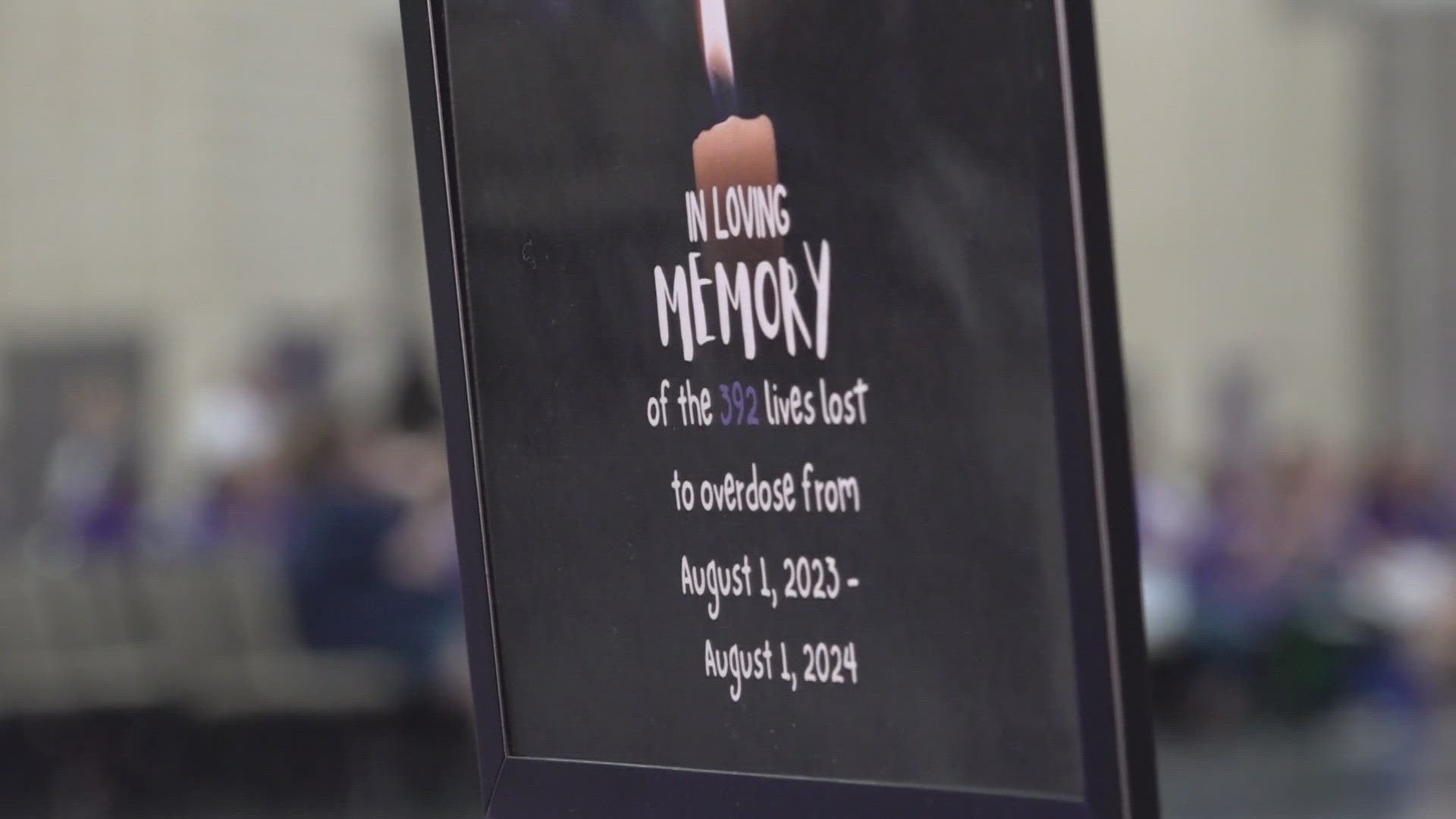 Around 390 people died from an overdose from August 2023 to August 2024. In that same timeframe the previous year, around 500 fatal overdoses were reported.