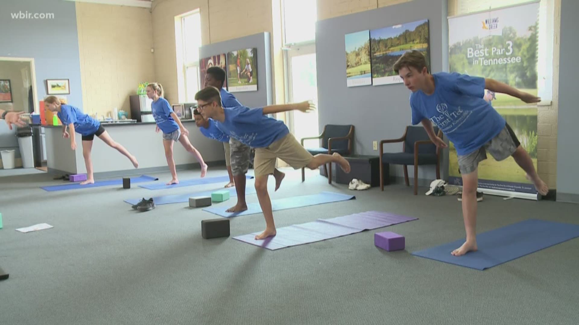 Special type of yoga targets golfers' bodies and minds