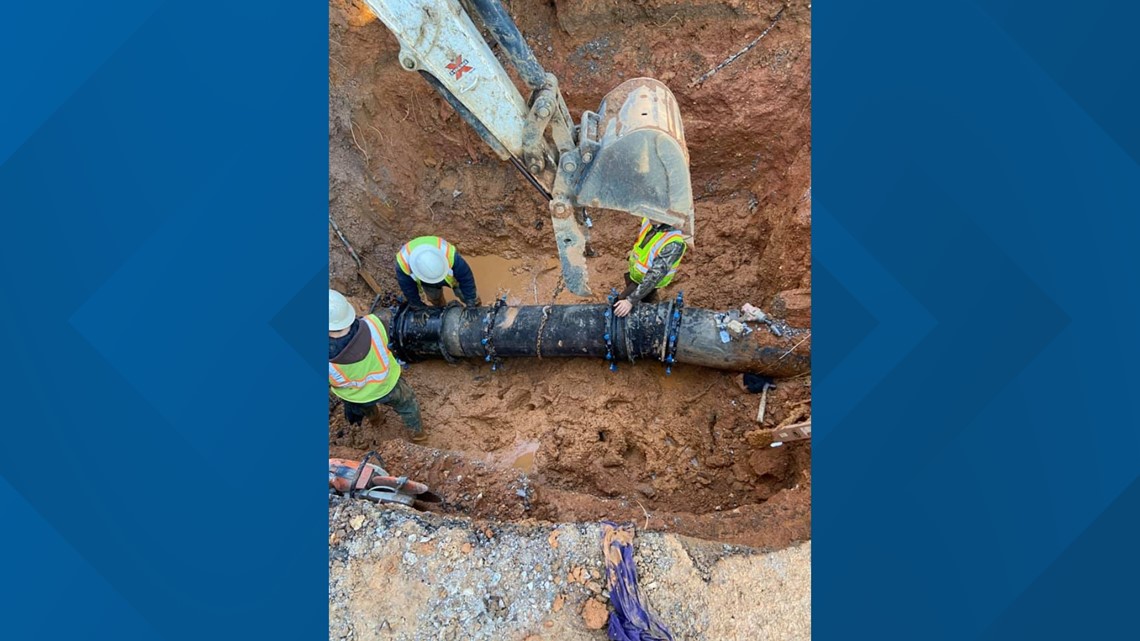 HallsdalePowell Utility District water main repairs lead to discolored