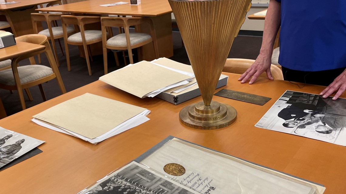 Clarence Brown left his alma mater with a bounty of artifacts - Vimarsana News