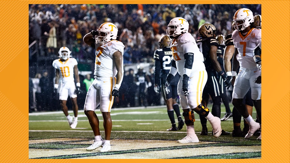 No. 10 Tennessee Pummels Rival Vanderbilt In Final Game Of The Regular ...