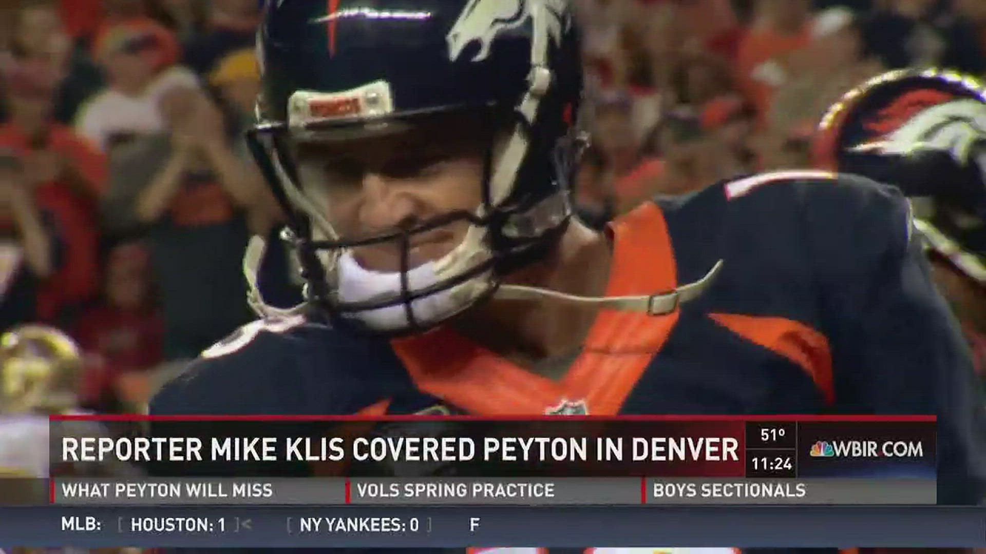 10Sports Reporter Courtney Lyle talked with KUSA Broncos Insider Mike Klis about Peyton Manning's retirement.