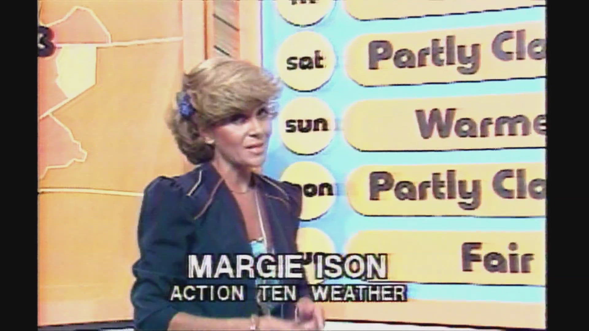 Margie signed on the air in 1979, inspiring a generation of people passionate about weather and journalism. 