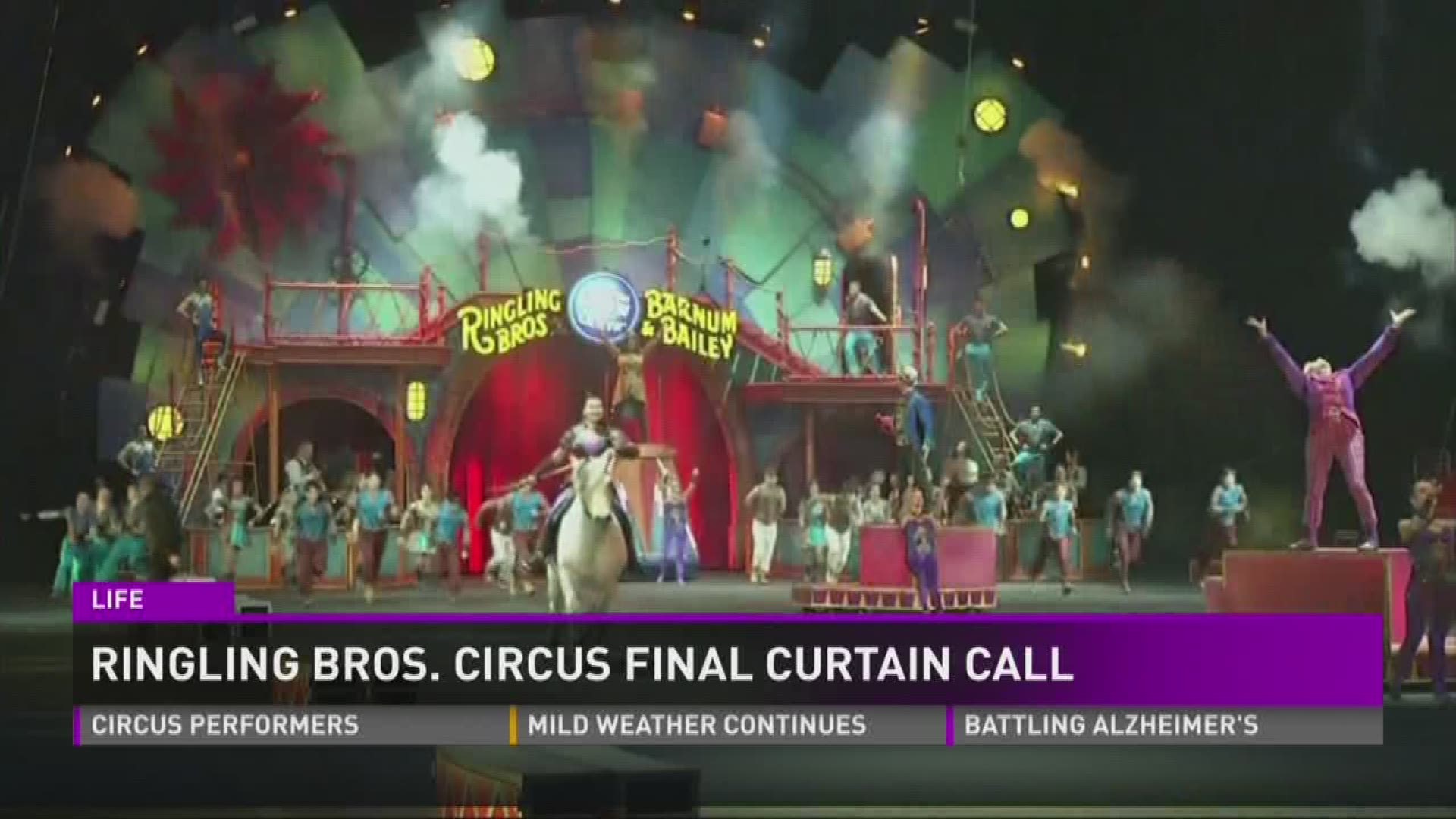 Local performers respond to Ringling Bros. circus closing
