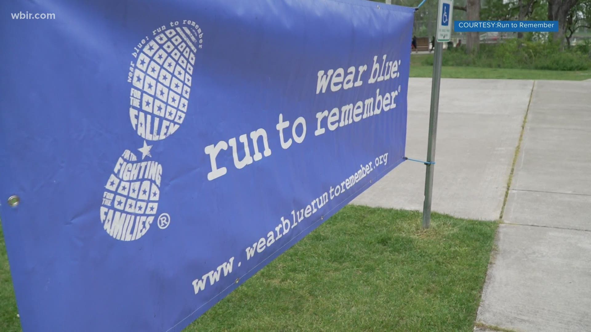 'Wear Blue: Run to Remember' matches each participant with the name of a fallen veteran to help share their story