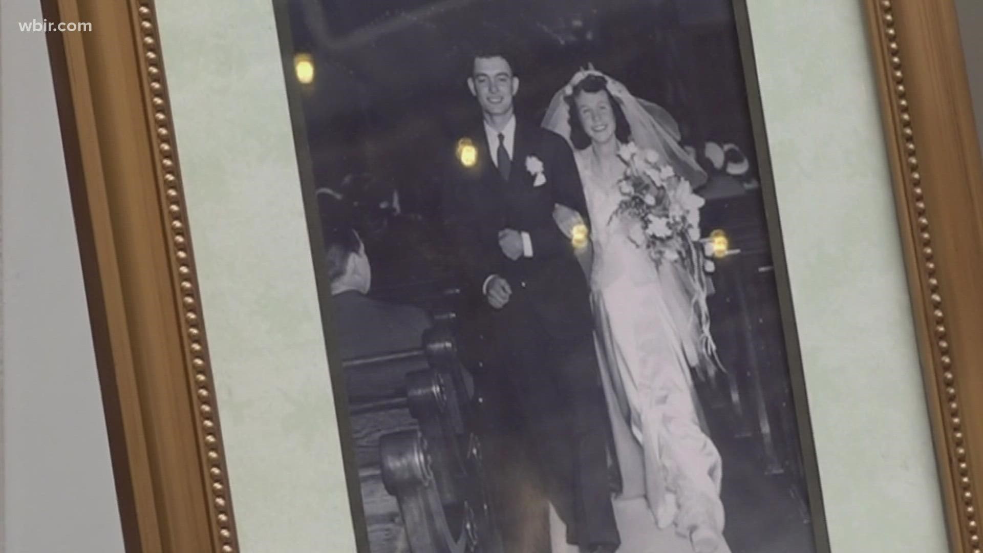 David, 94, and Zenobia, 93, got married after they graduated from Knoxville High school in 1947.