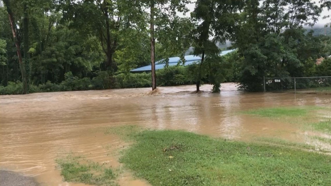 Flash flooding takes toll on LaFollette as heavy rains continue | wbir.com