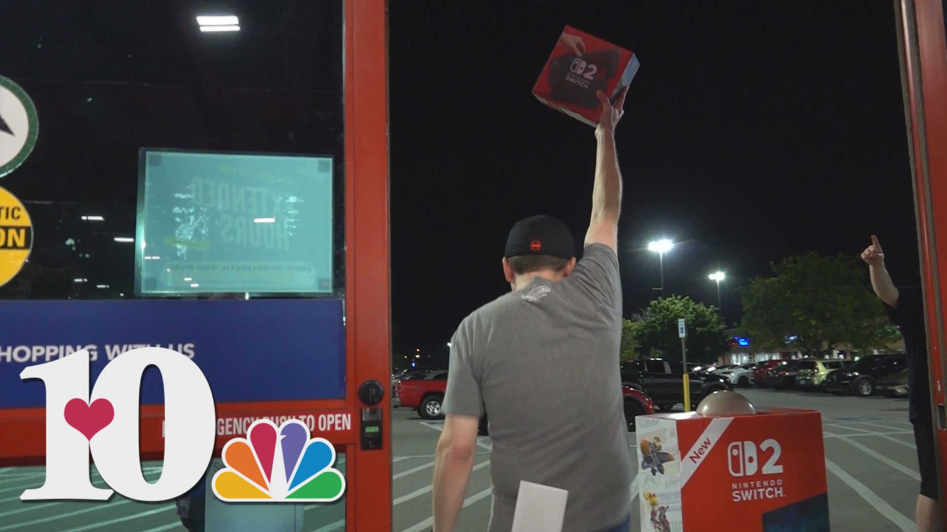 Hundreds of eager Nintendo fans gathered at the Best Buy in Knoxville, Tennessee for the release of the company's newest console: The Nintendo Switch 2.