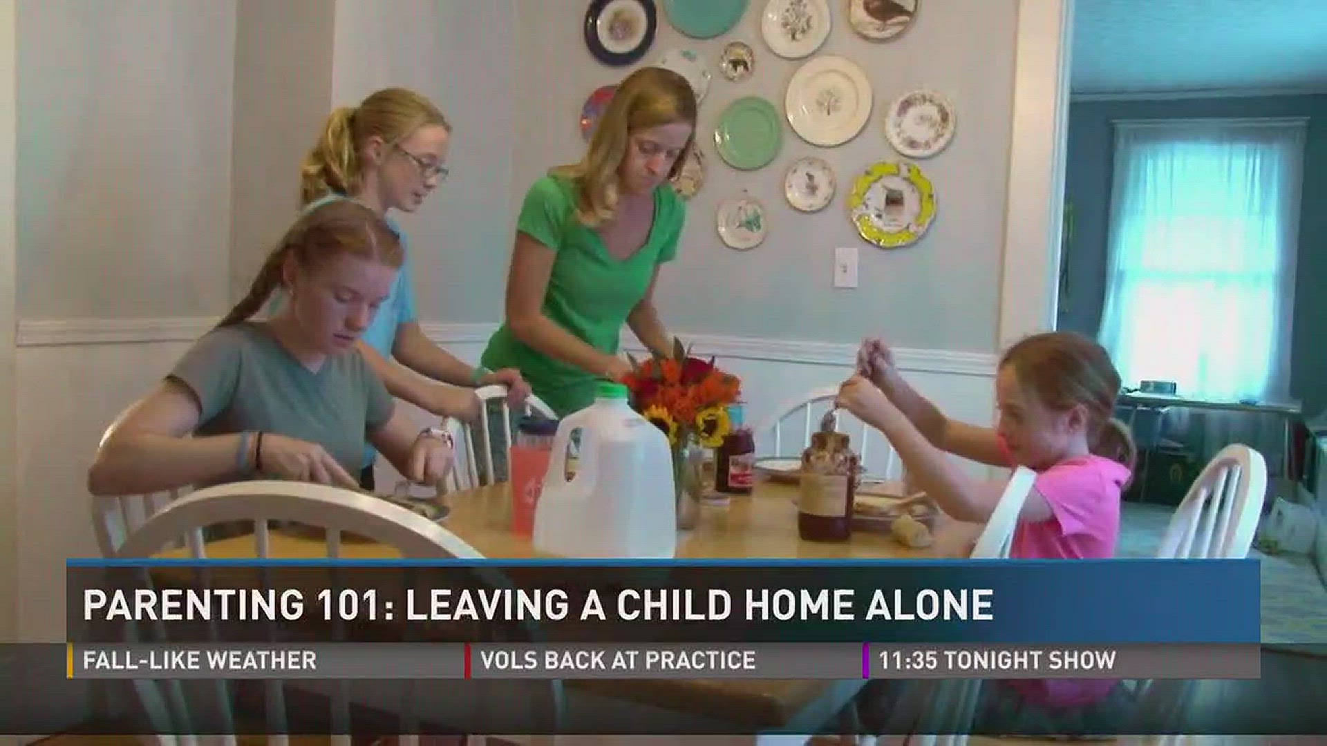 How old is old enough for parents to leave a child home alone?