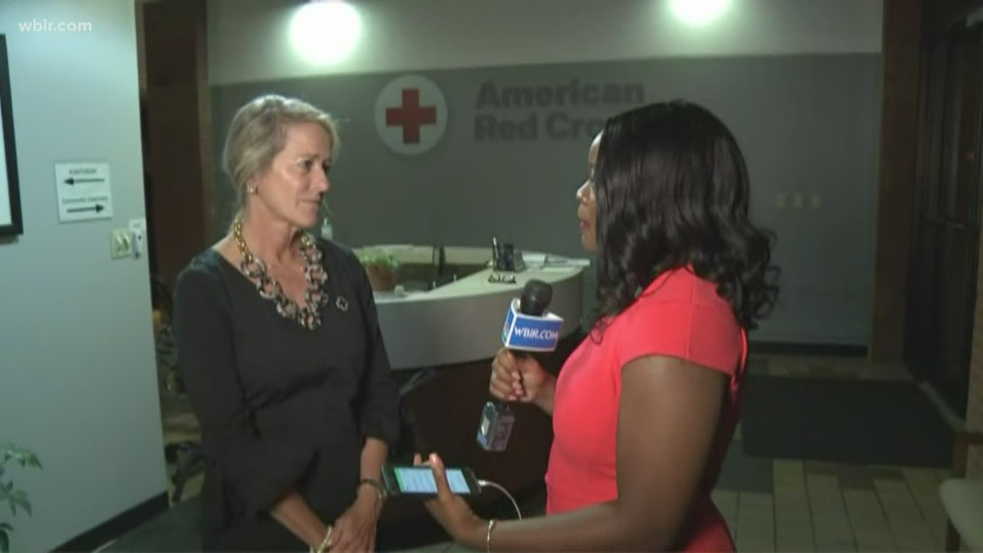 American Red Cross Volunteers are stepping up to help communities in the path of Hurricane Dorian. 10News Reporter Yvonne Thomas describes how you can help.