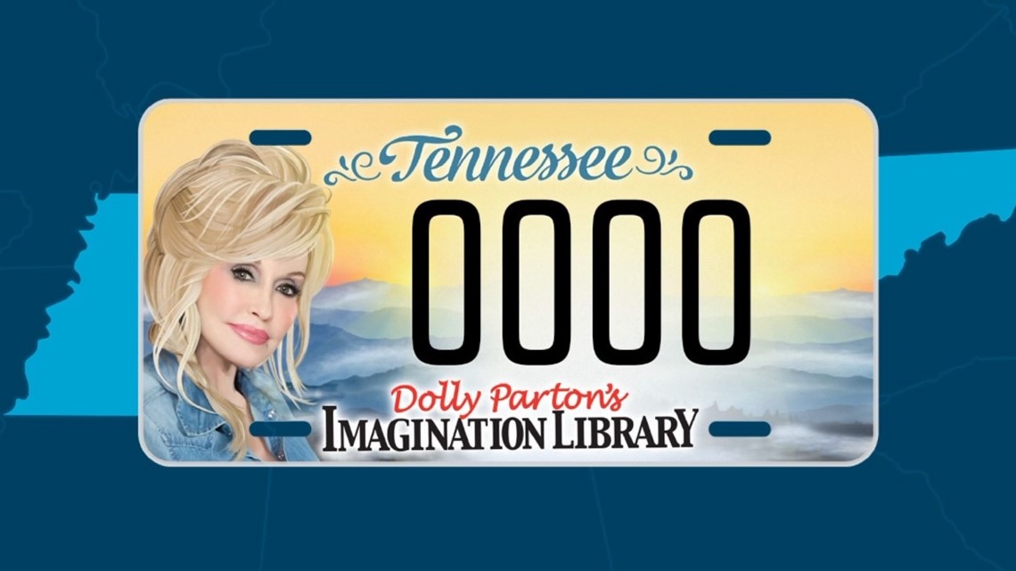 All sales of Dollywood Foundation license plates supporting Imagination
