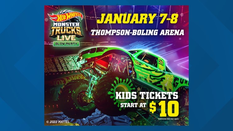 Hot Wheels Monster Trucks Live Glow Party at Thompson-Boling Arena Contest