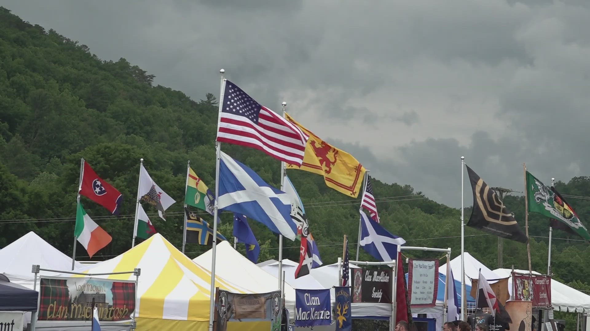 Organizers said the festival is Tennessee's largest celebration of not just Scottish culture but also Celtic and Irish.