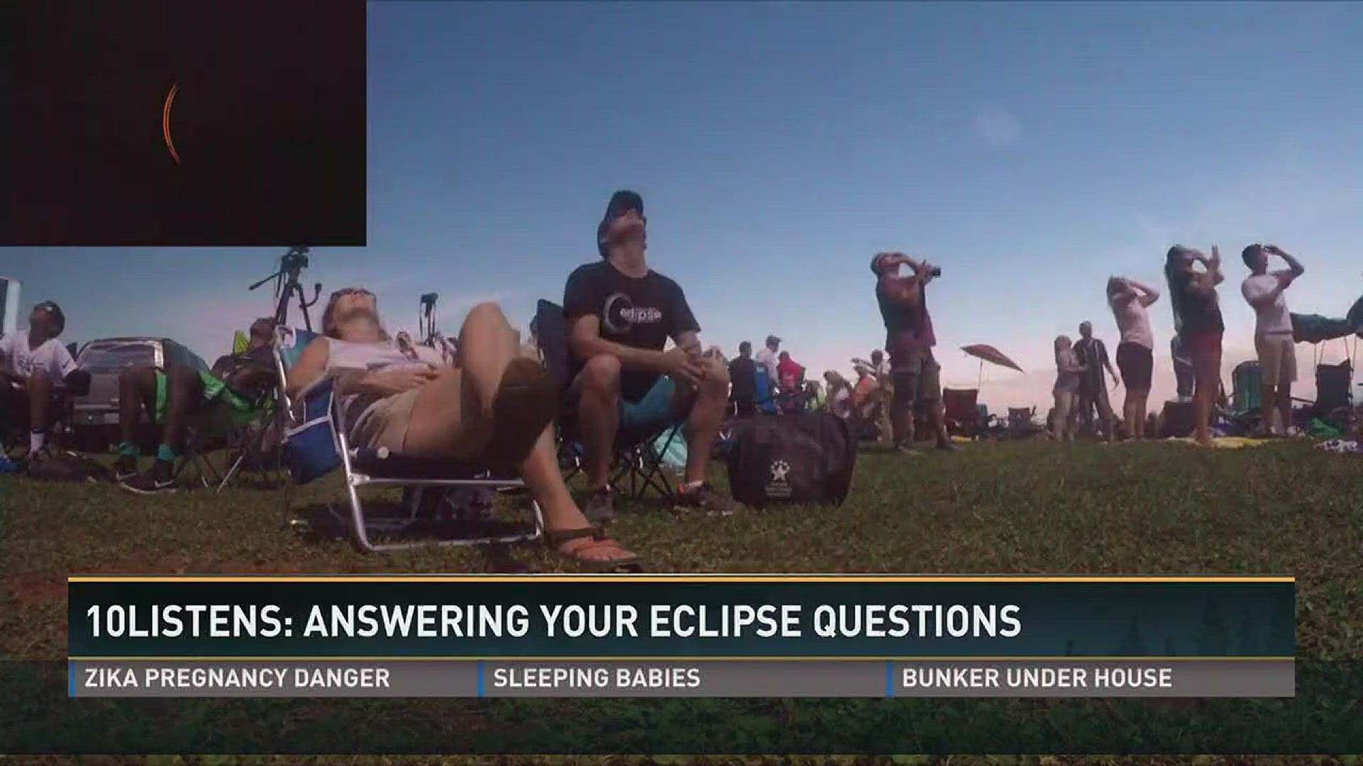 Aug. 22, 2017: Millions of people across the U.S. turned their eyes and cameras to the sky for the solar eclipse.