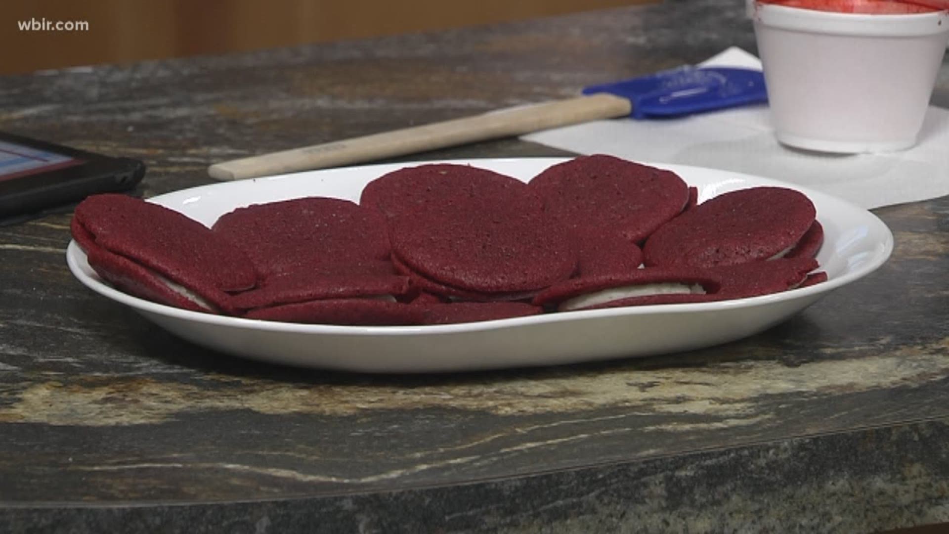 Olivia Sipe shares a recipe for red velvet cookies. Miss Olivia's Table is located at 1108 W. Broadway Ave. in Maryville. Feb. 13, 2019-4pm