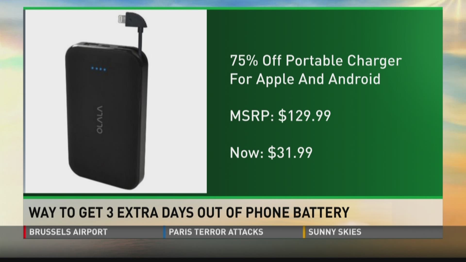 Money man Matt Granite shows you how to get three days of use extra out of your iPhone, iPod or iPad.