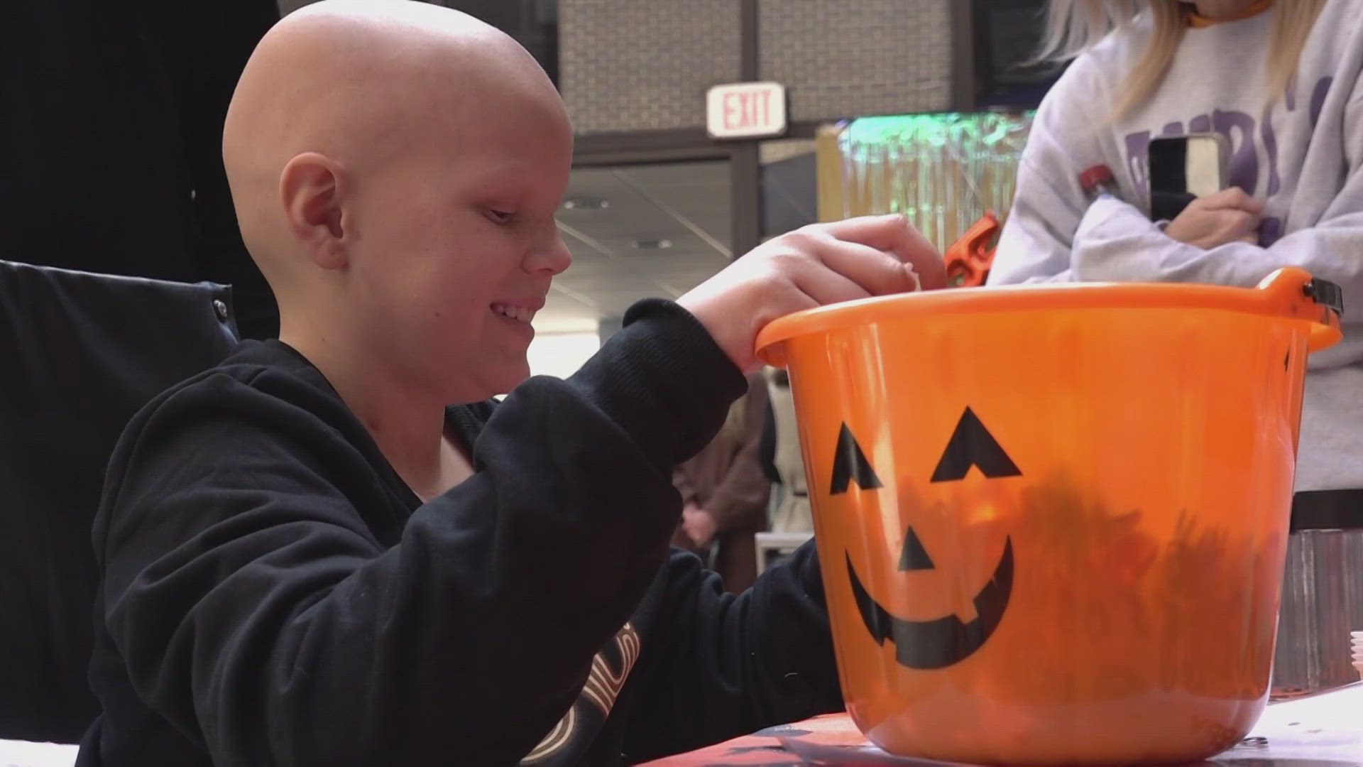 The local hospital partnered with Spirit Halloween to host its annual Halloween party. There were arts and crafts and free Halloween costumes for the kids.