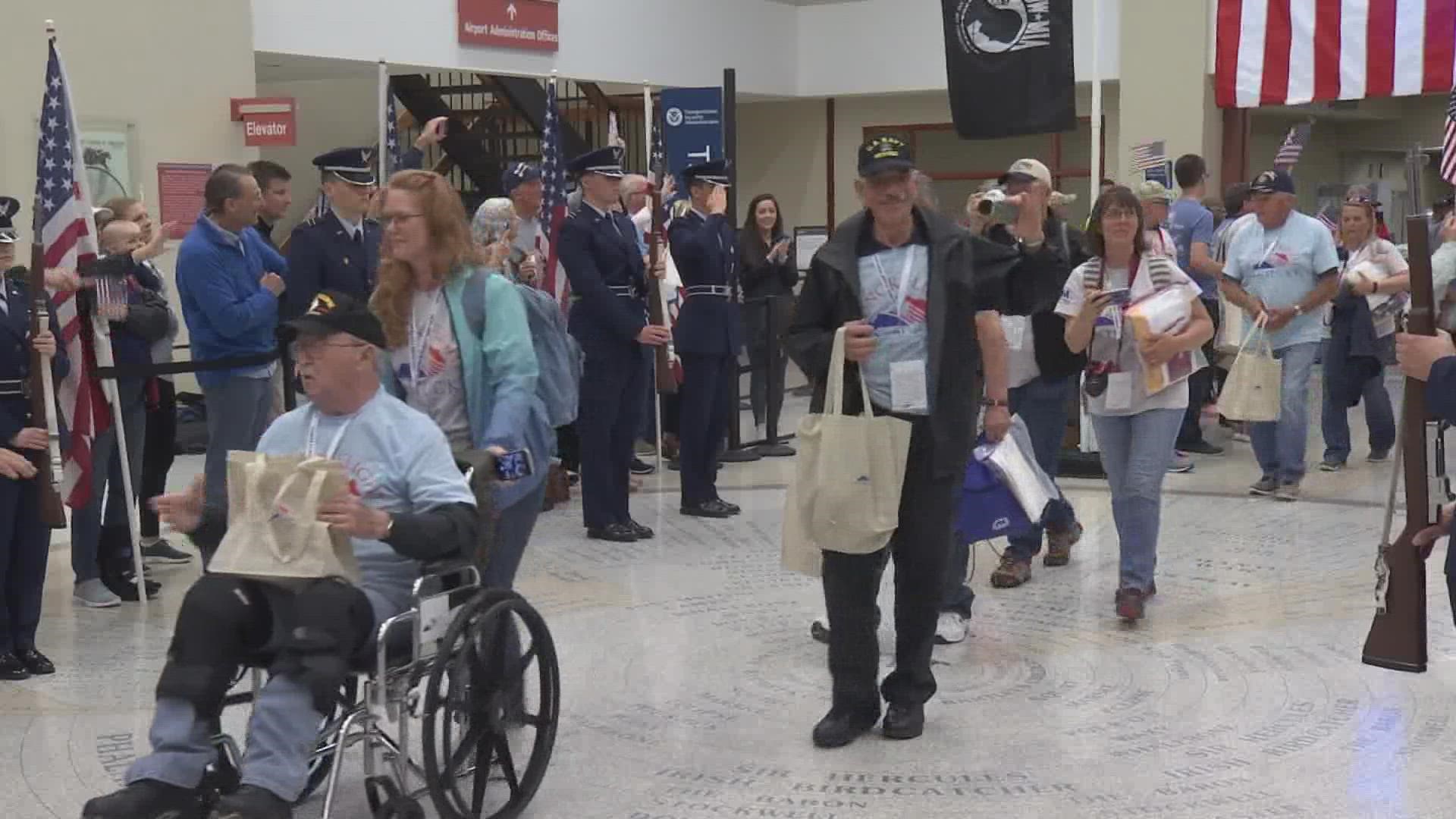 Almost 70 Kentucky veterans will travel to Washington, D.C. for a trip to visit their respective memorials.