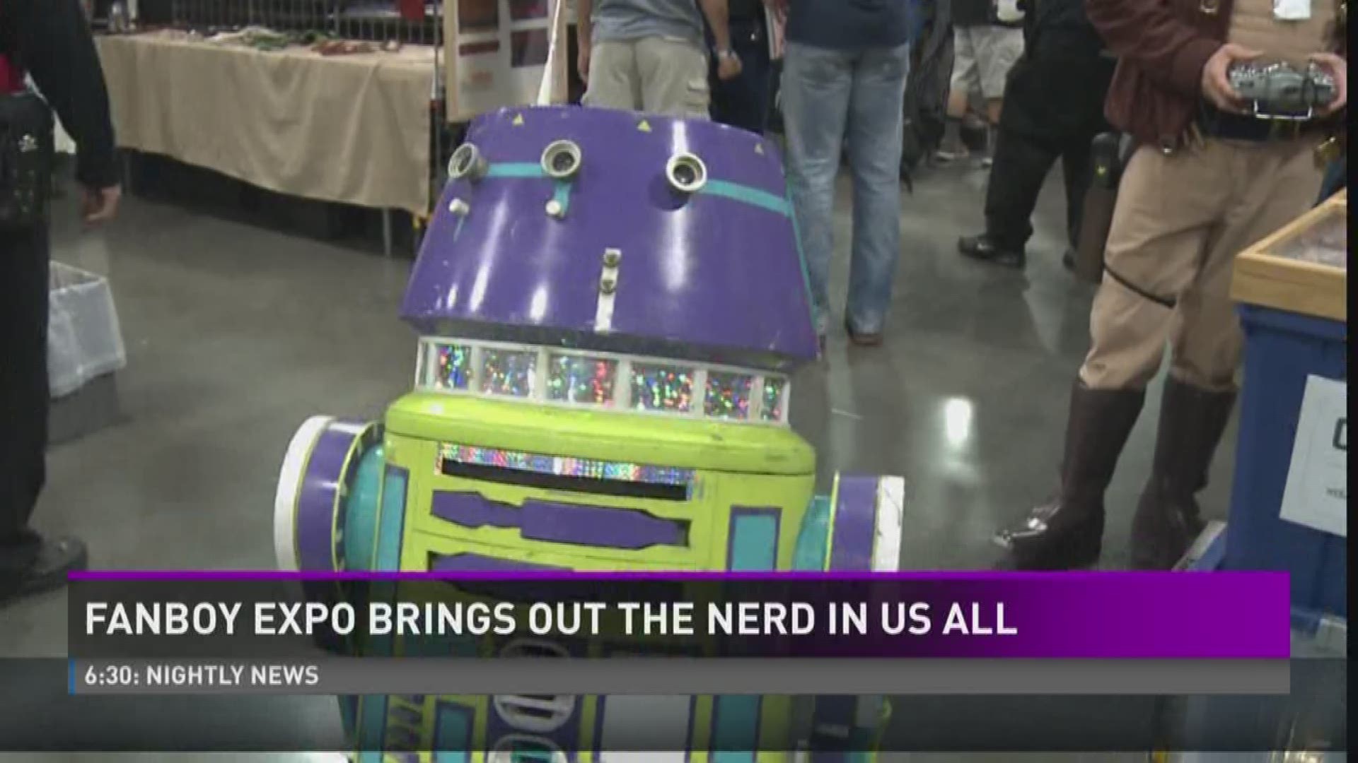 June 24, 2017: Comic book lovers, superheroes and celebrities turned out for the Fanboy Expo Knoxville Comic Con.