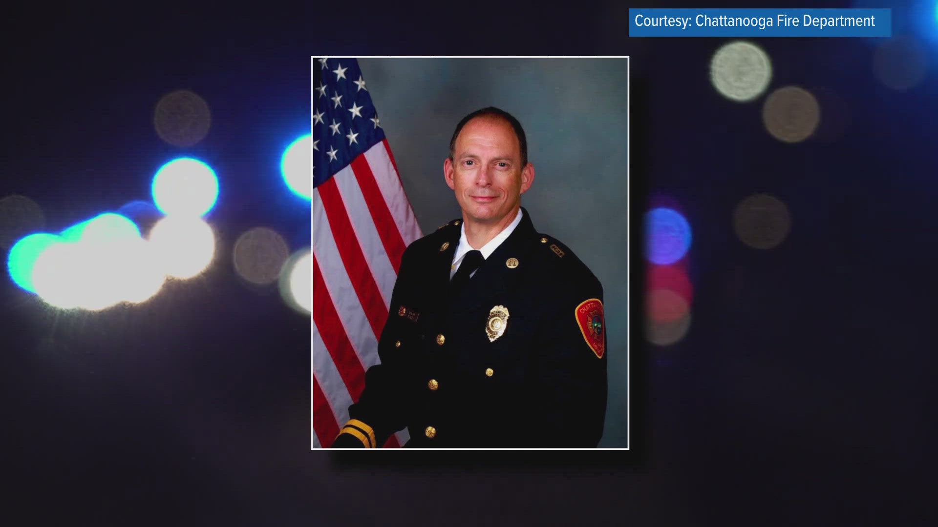 The fire department said Captain George Turley, 58, had a medical emergency on Saturday at Station 16.