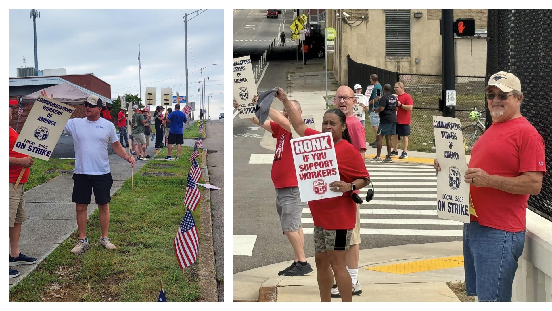 AT&T union workers on strike in Knoxville, rest of Southeast | wbir.com