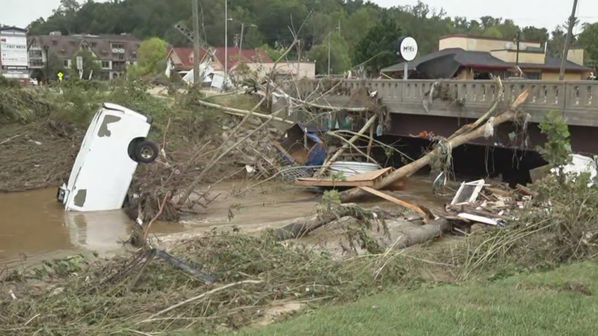 People in Asheville say they feel isolated after Helene swept through the area.