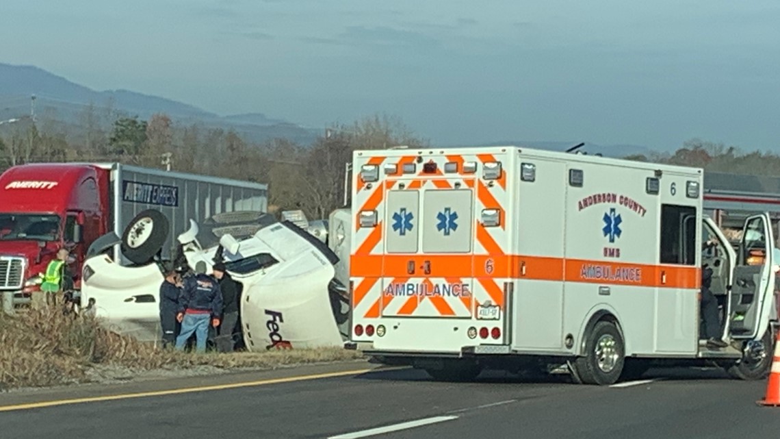 THP I75 northbound lanes back open after FedEx tractortrailer crash