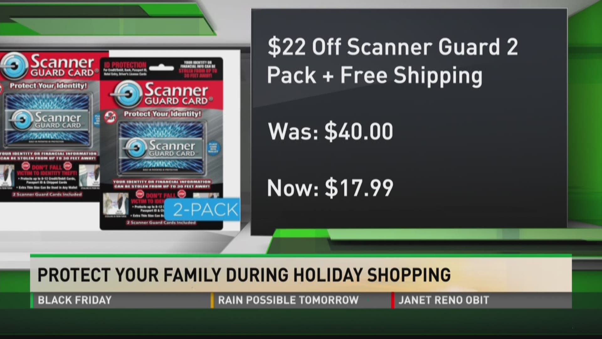 Money man Matt Granite shows how to protect your family during holiday shopping.