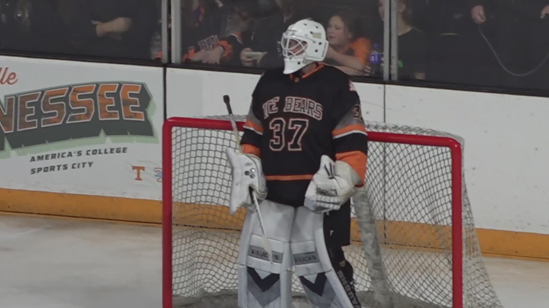 Mondays at “Knoxville Holidays on Ice” are Ice Bears nights.