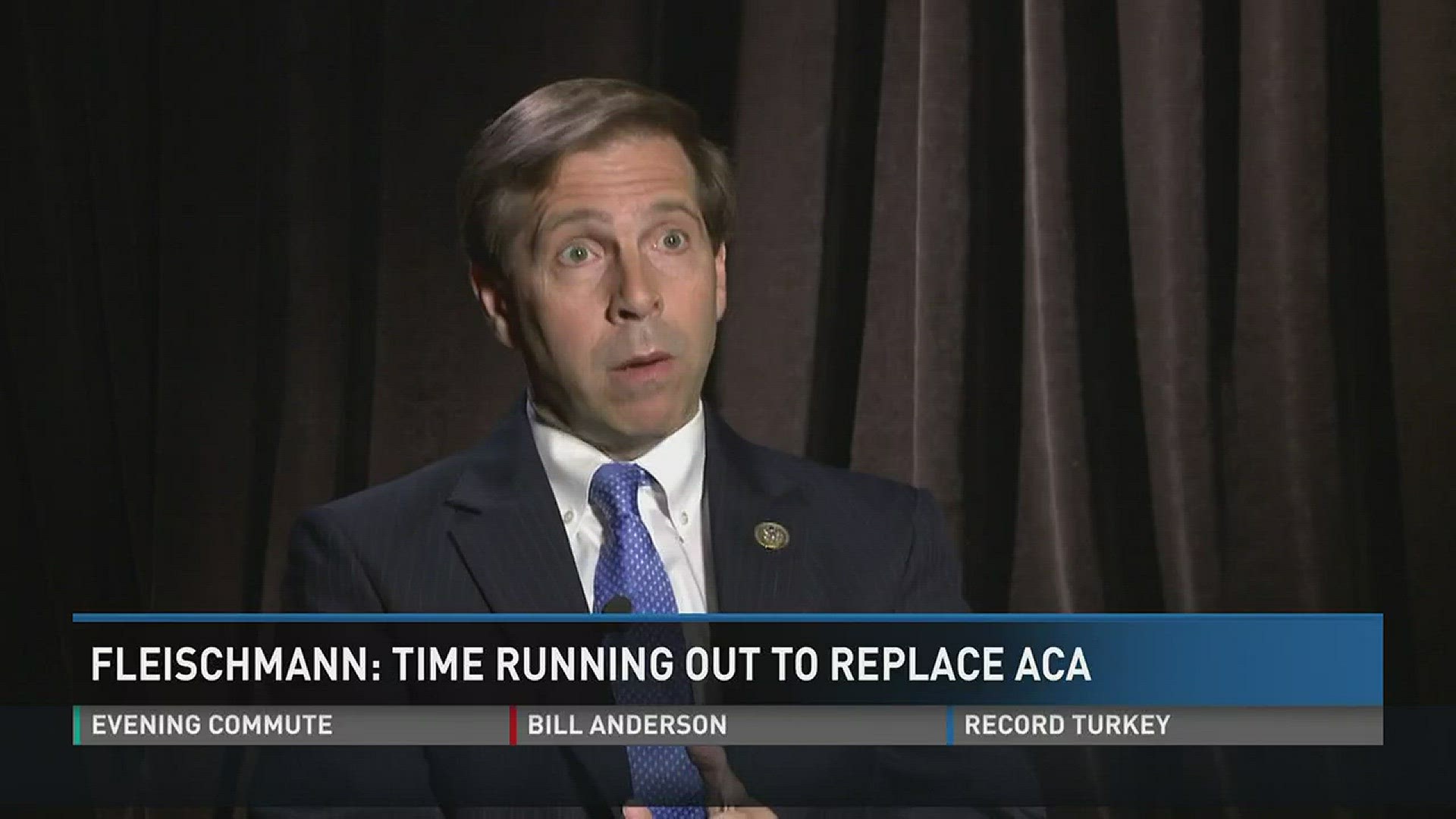 April 18, 2017: Tennessee Rep. Chuck Fleischman says Republicans are running out of time to repeal and replace the Affordable Care Act.
