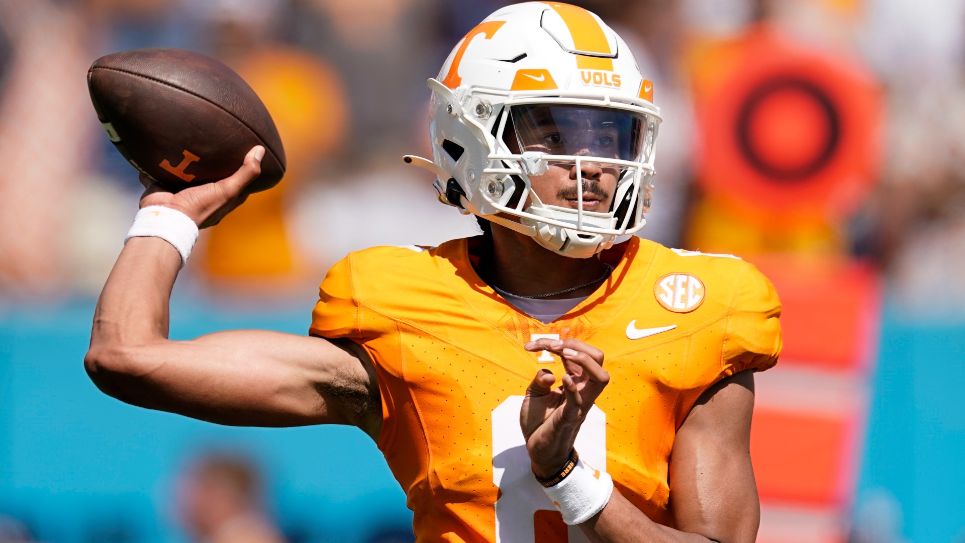Vols QB Nico Iamaleava's cousin is a linebacker at Texas A&M. Many family members have traveled to Knoxville this weekend to support both of them.