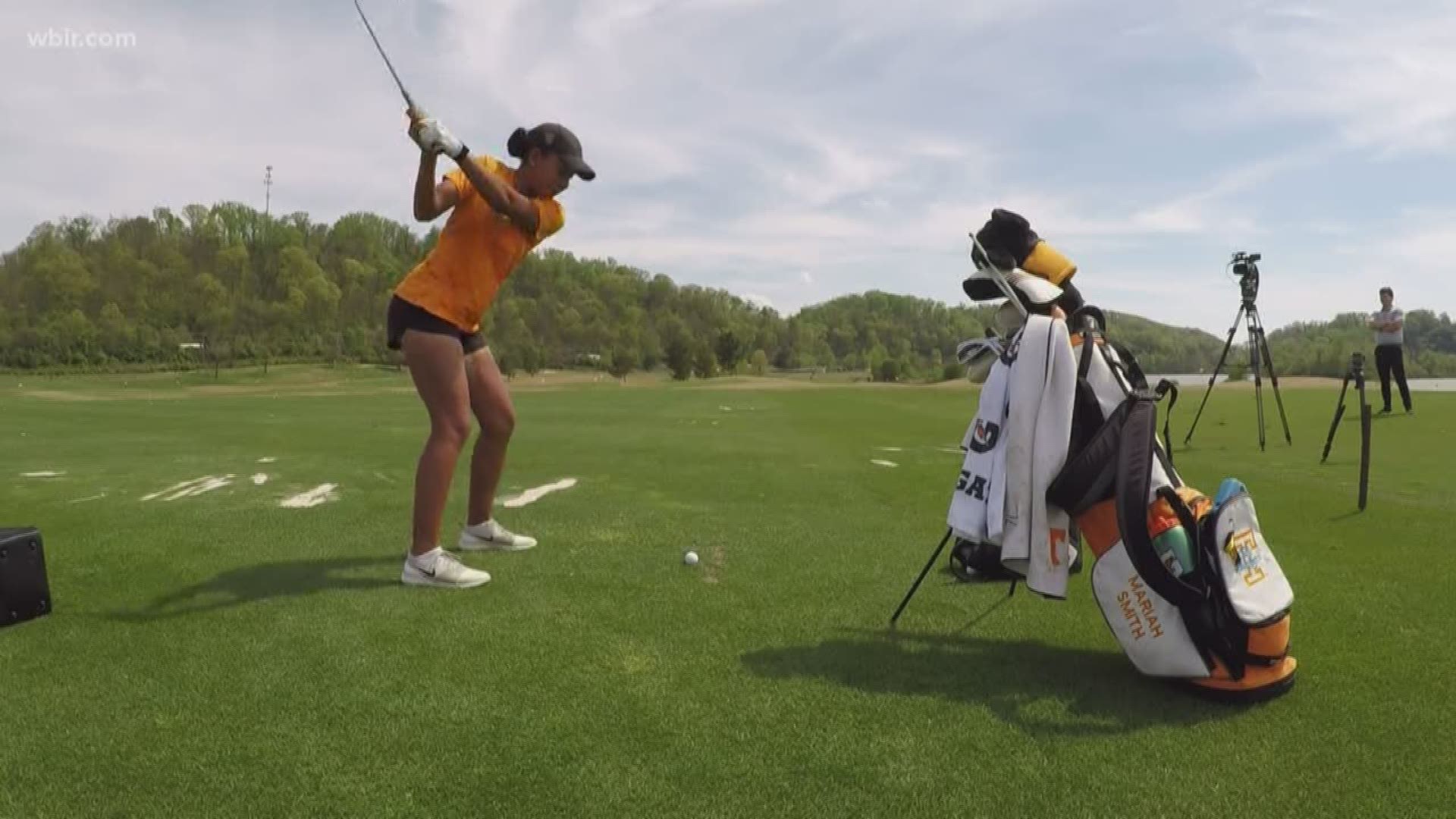 Before Tiger Woods won his fifth Masters this past weekend, the clubhouse hosted its first-ever women's tournament. A Lady Vol was there -- taking part in history.