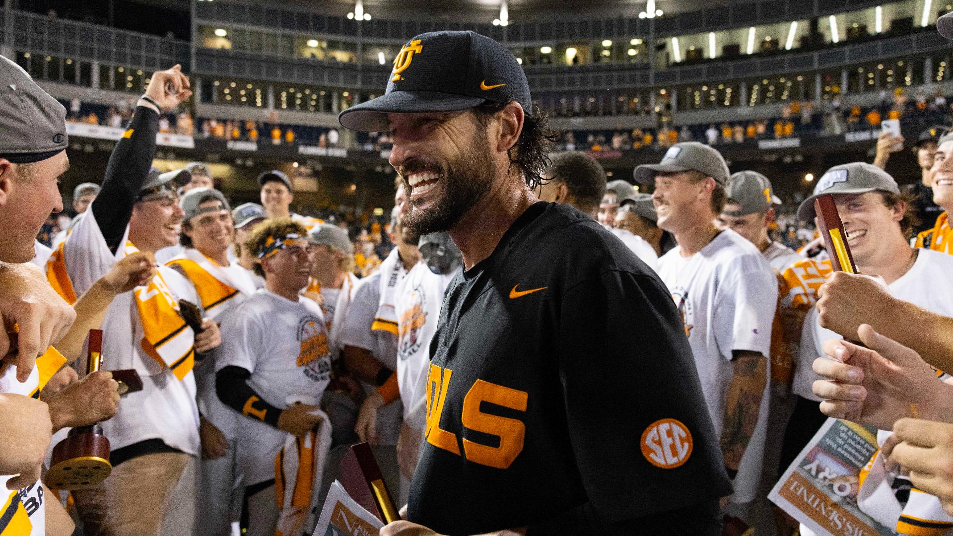 The coach earns most of his pay through broadcast and sponsor agreements, but a win at the College World Series would still give him a nice payday.