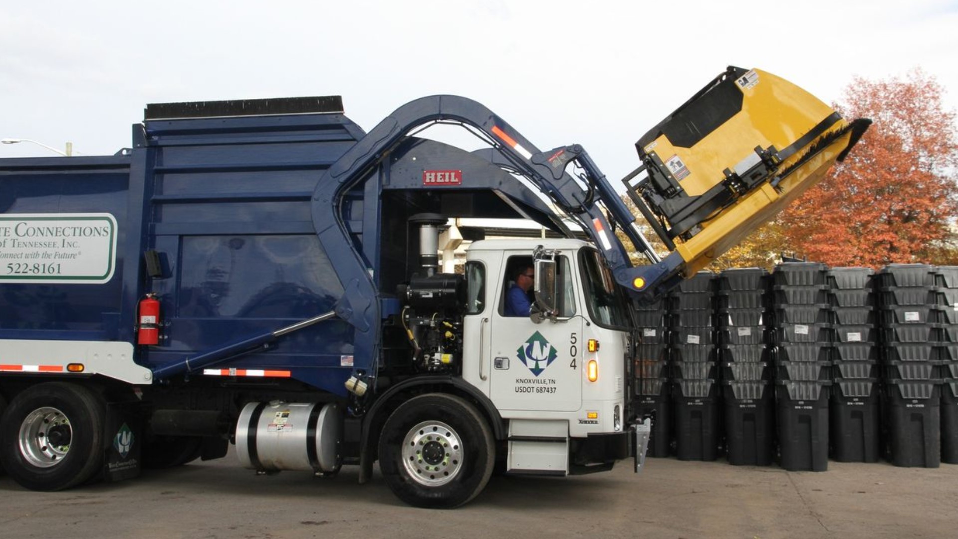 Residential recycling pickup paused in Knoxville
