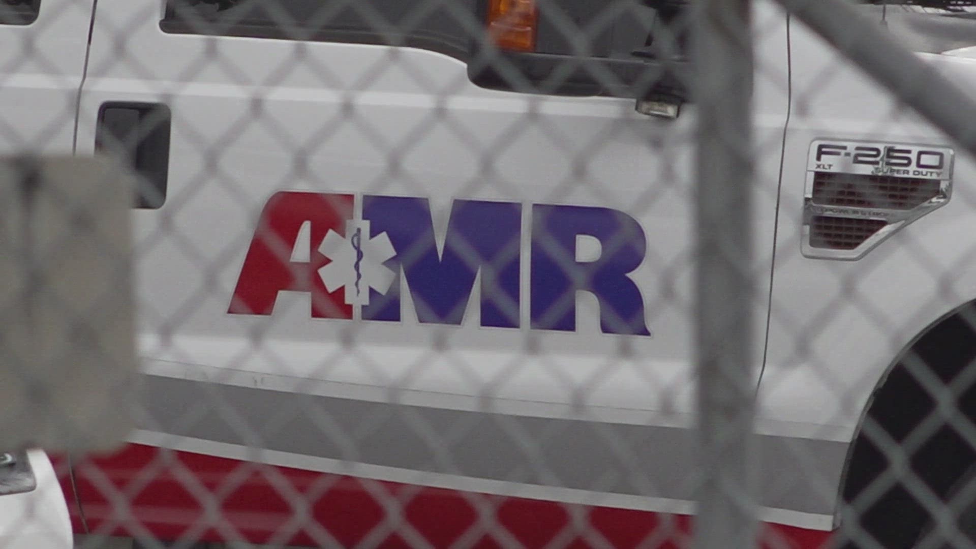 The Knoxville Fire Department said it and Rural Metro were triaging EMS calls in the city and county due to a shortage of ambulances.