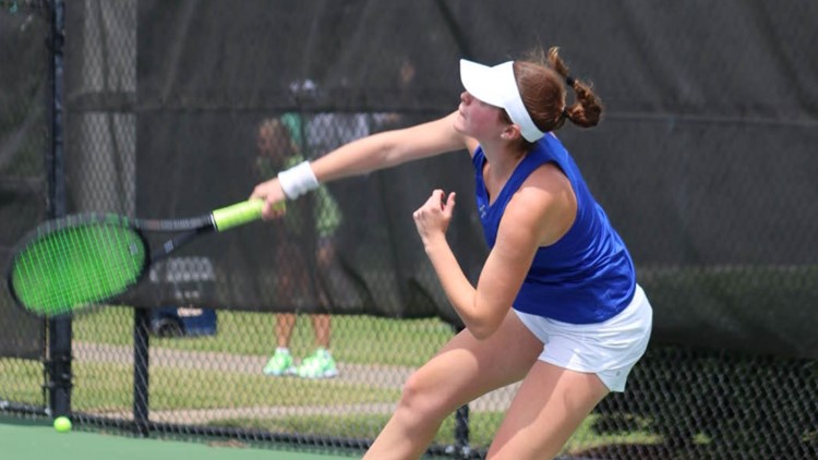 CAK's Allie Faulkner captures second-straight II-A girls' singles tennis crown